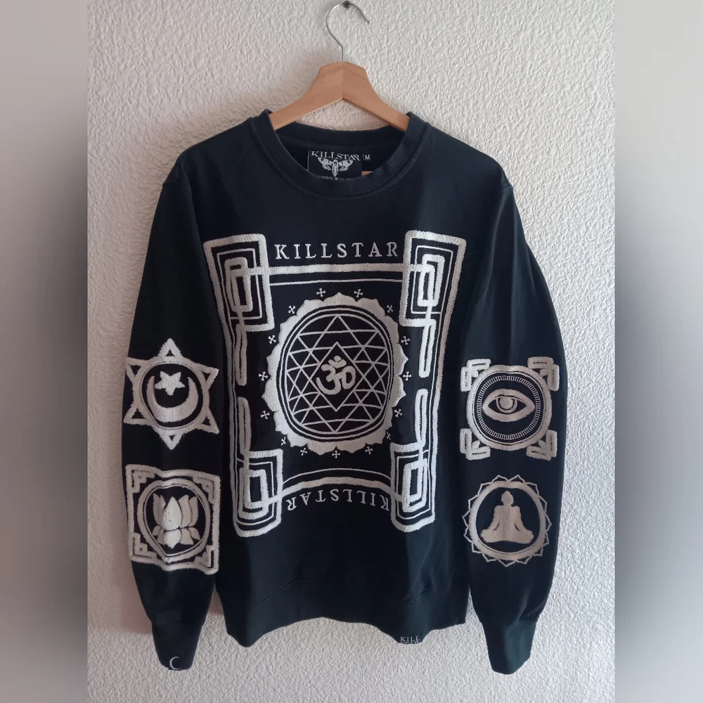 Mens Killstar sweat shirt M - Picture 2 of 7